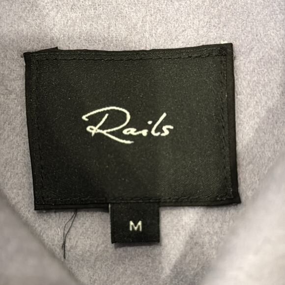 Rails Women's Connie Shirt Jacket Lilac Size M - Picture 7 of 10